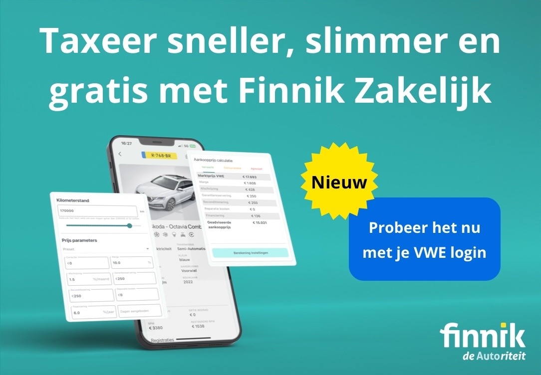 Taxeer sneller, slimmer en gratis met Finnik Zakelijk
